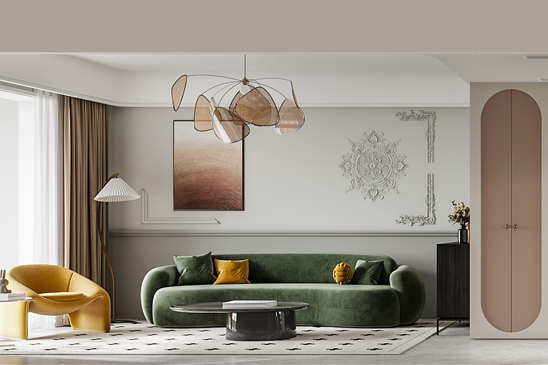 漢口花園裝修,法式風