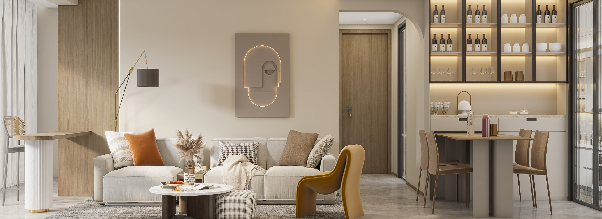 東原印未來裝修,奶油風