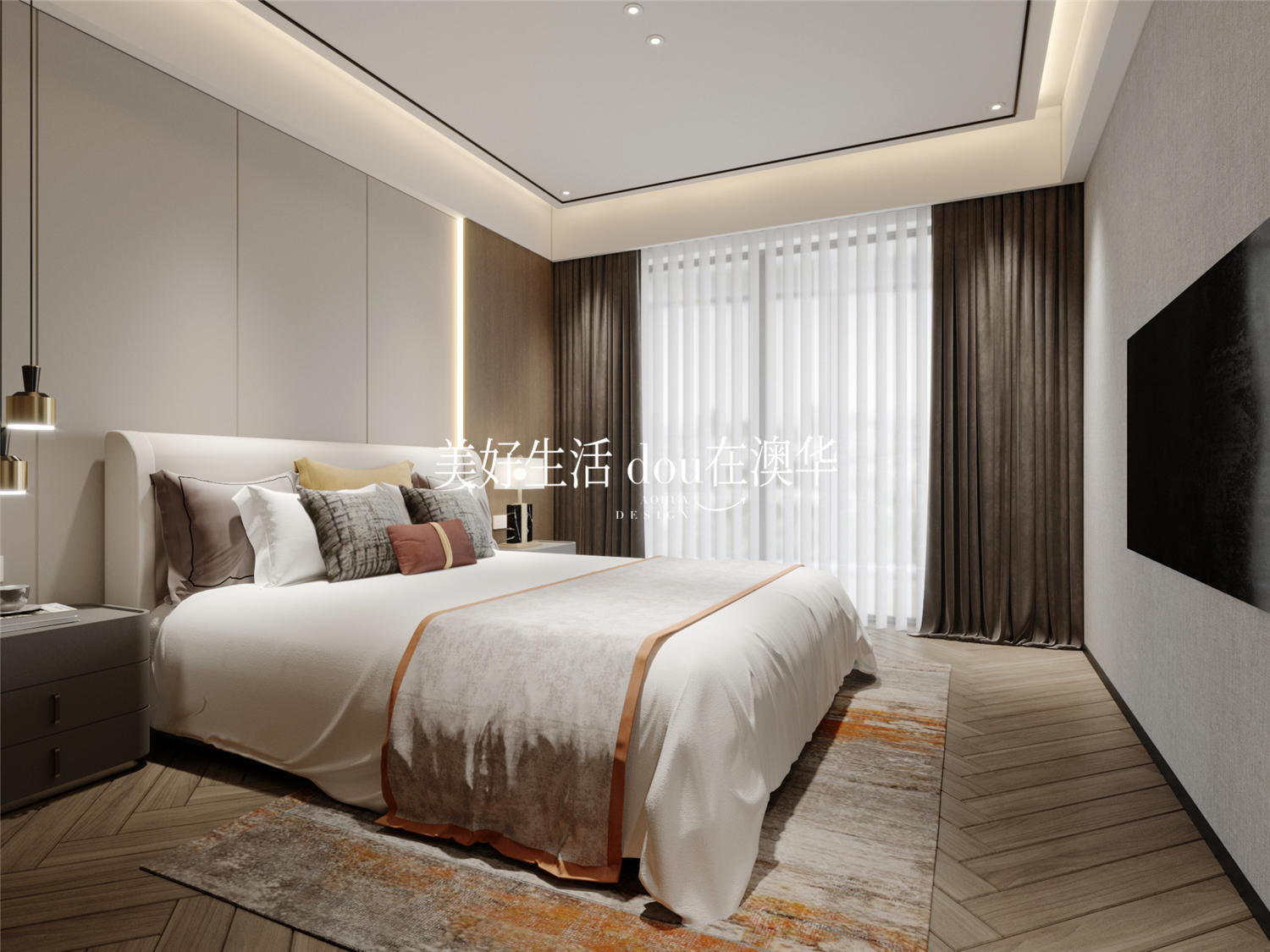 大平層裝修,意式極簡