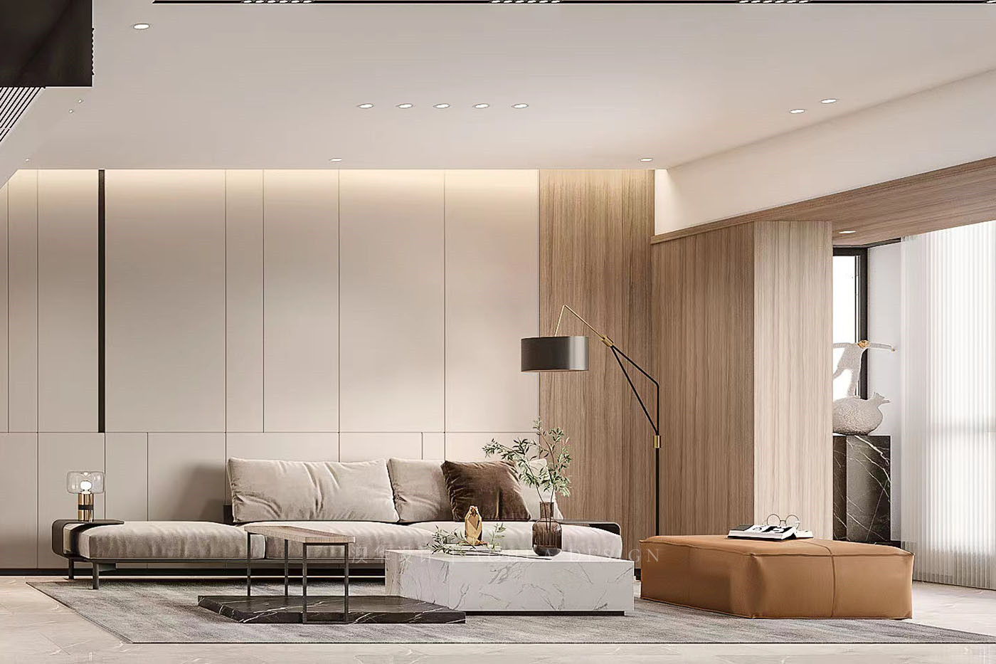 意式輕奢,毛坯房裝修