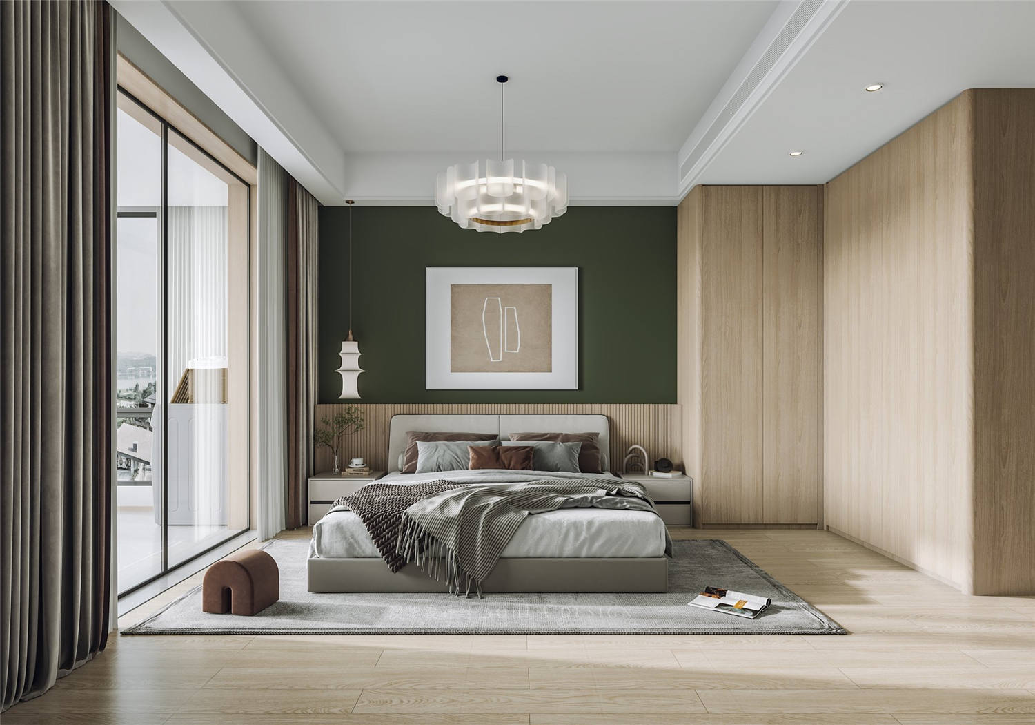 大平層裝修,兩孩家庭裝修