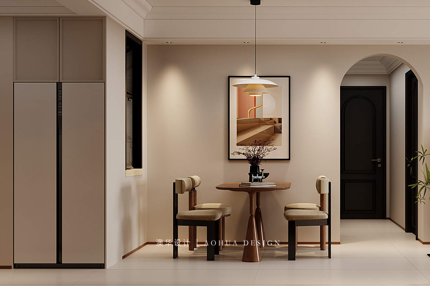 華僑城紅坊裝修,中古風(fēng)