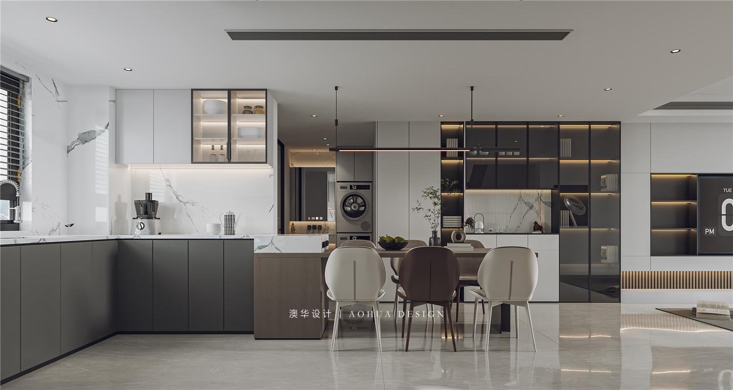 華僑城歡樂天際裝修,現代風格