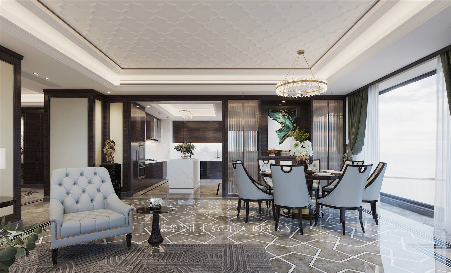 聯投中心裝修,現代風裝修