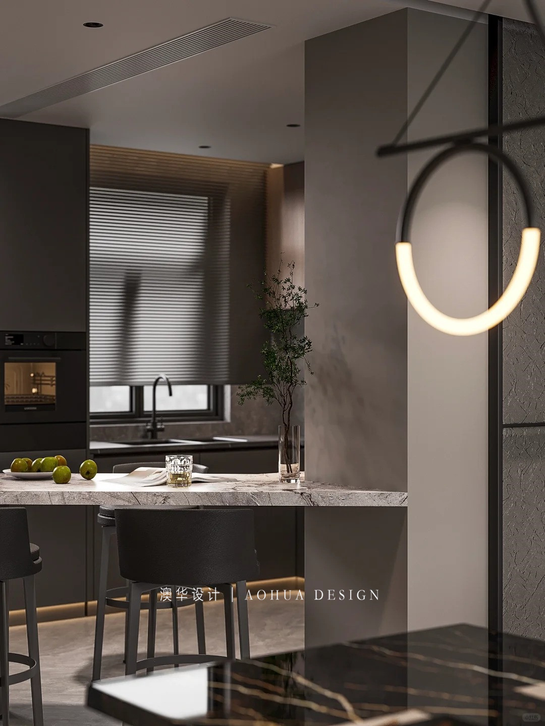 泛海桂府裝修,意式輕奢風格