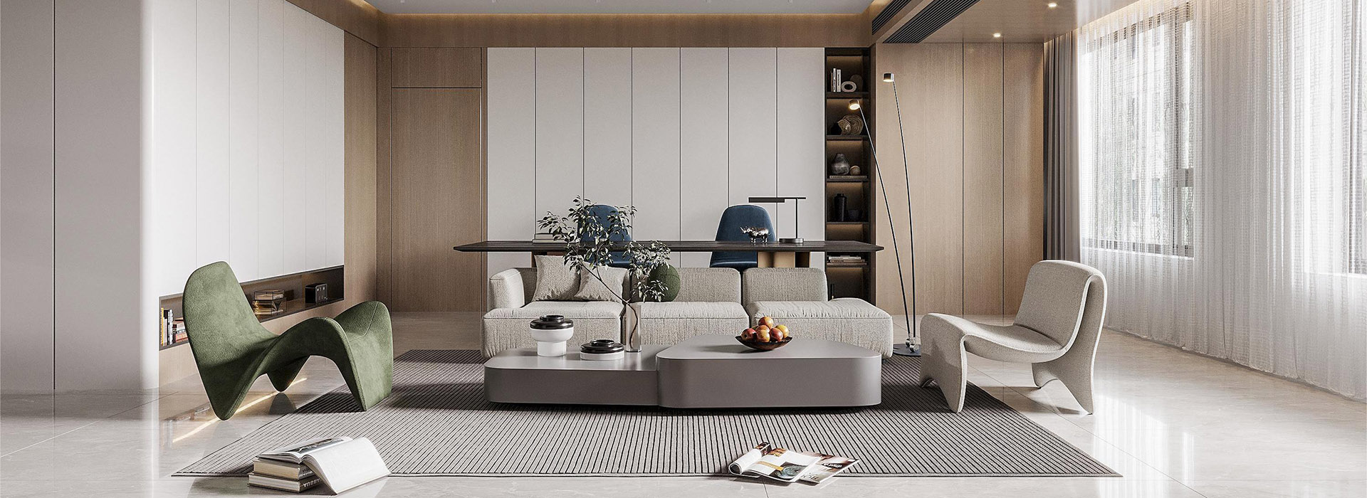 復地海上海裝修,大平層裝修