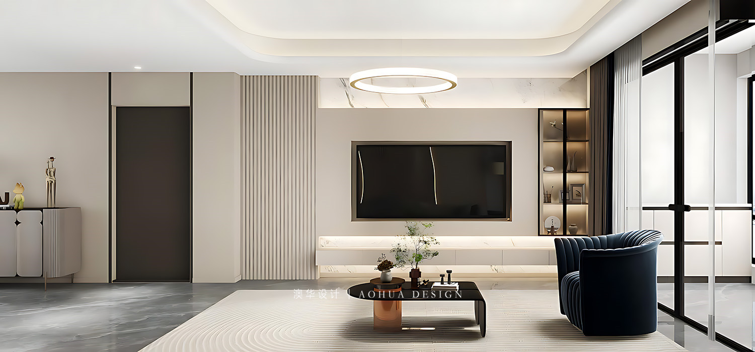 華發(fā)中央首府裝修,現(xiàn)代風(fēng)格