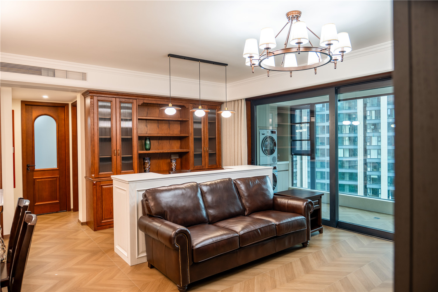 長投保利·漢口印裝修,美式復(fù)古