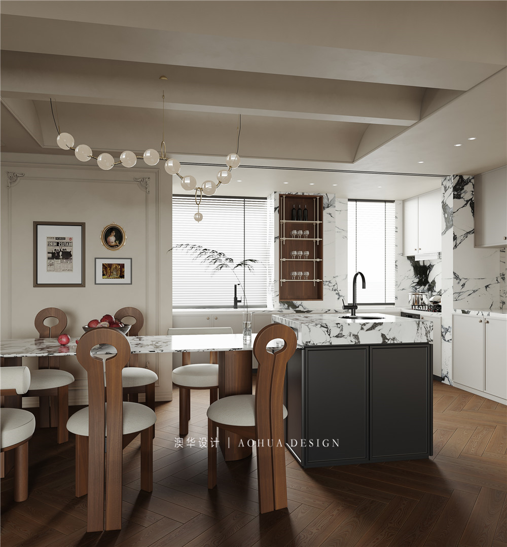 復(fù)地東湖國際裝修,法式復(fù)古