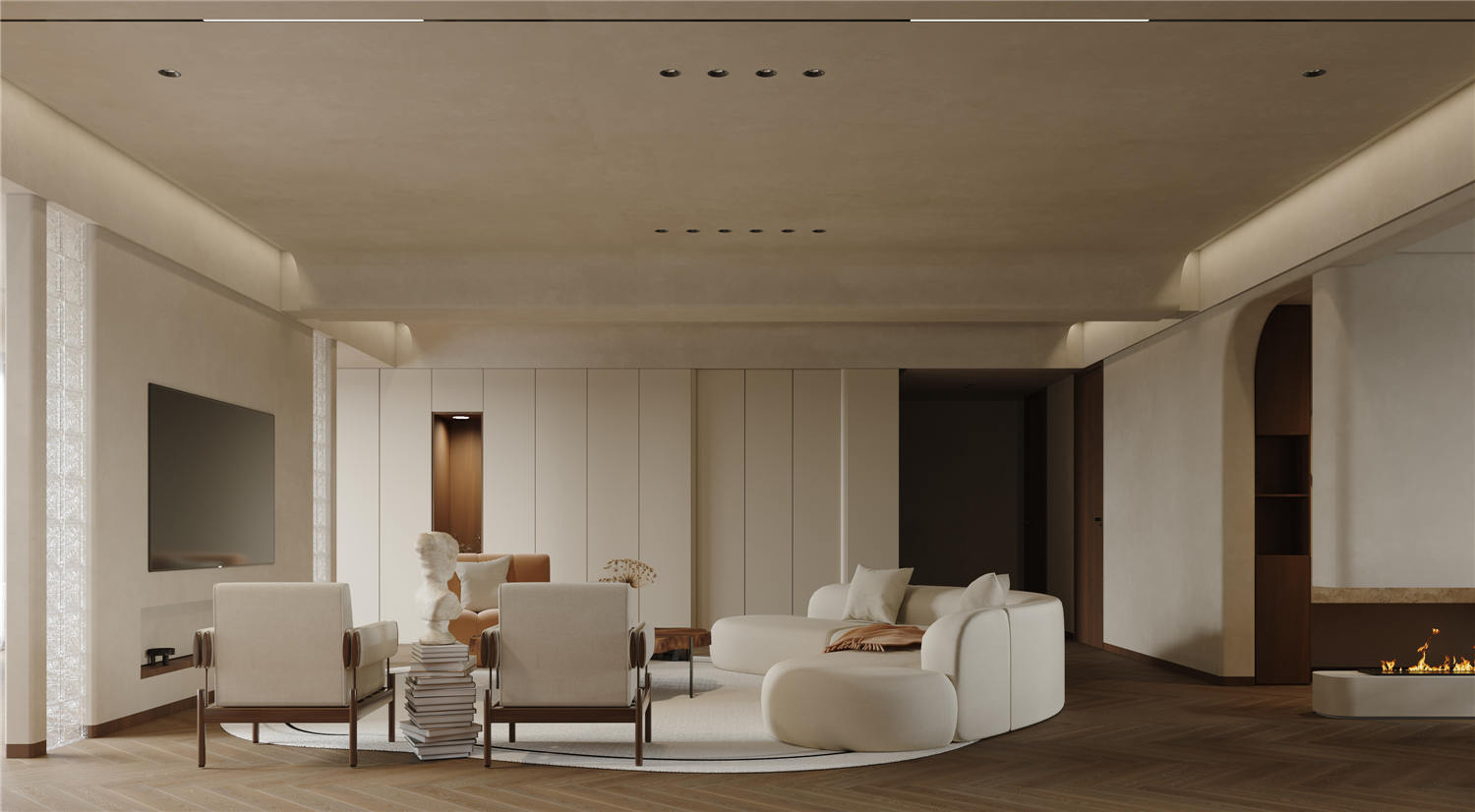 星海虹城裝修,侘寂風