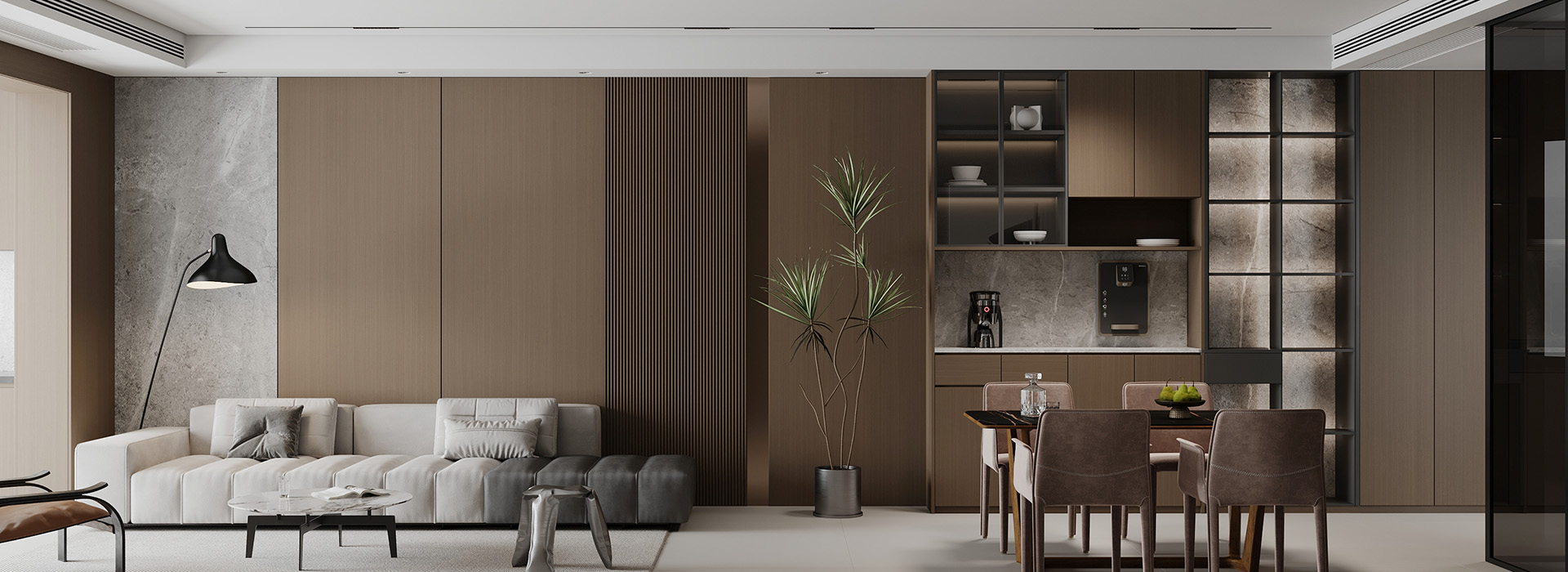 新華家園裝修,意式輕奢