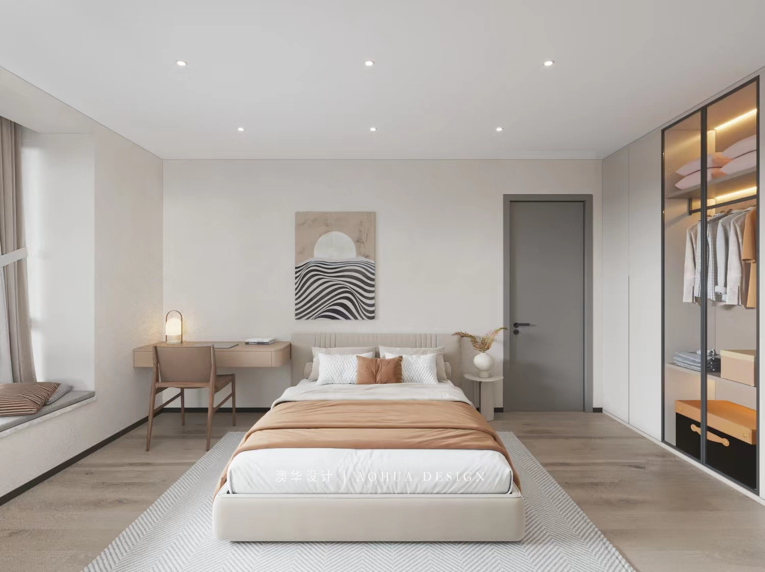 濱江苑裝修,極簡風格