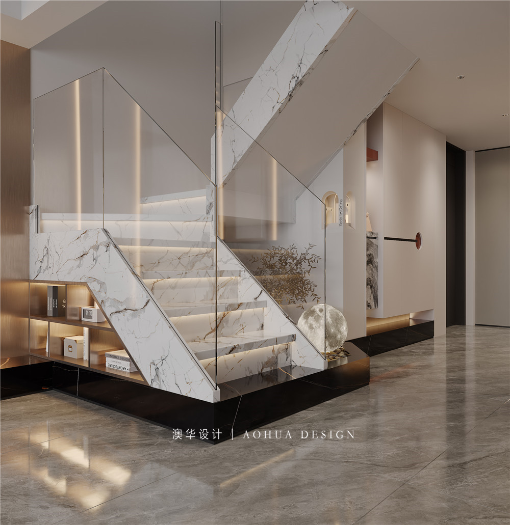 禹洲新希望·雍禧蘭臺裝修,現代輕奢風格