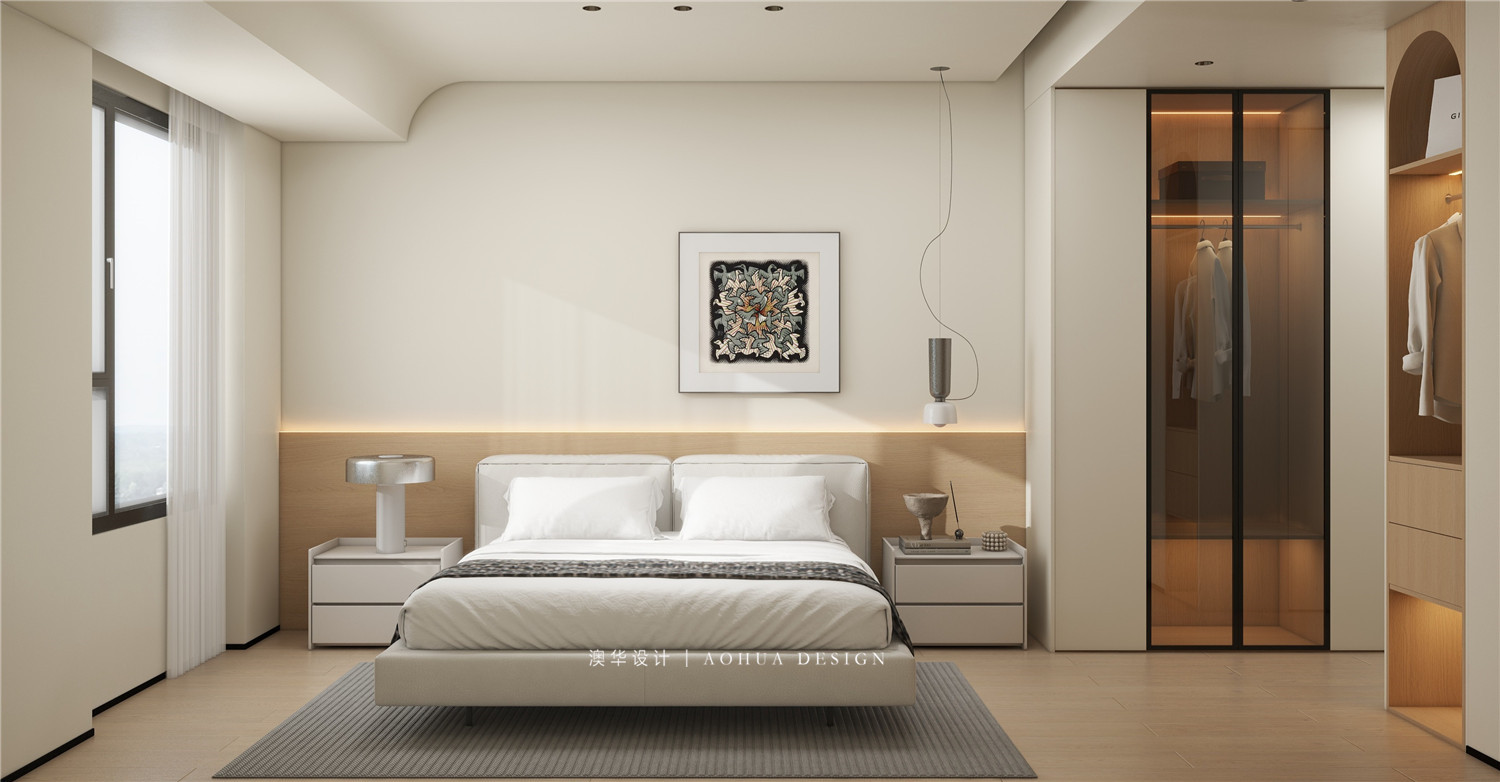 金輝世界城裝修,現(xiàn)代原木風(fēng)格