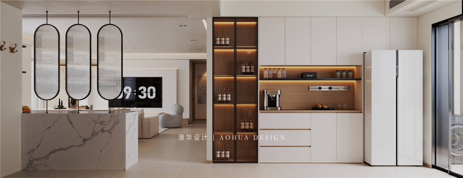 芷岸龍庭裝修,現代原木風格