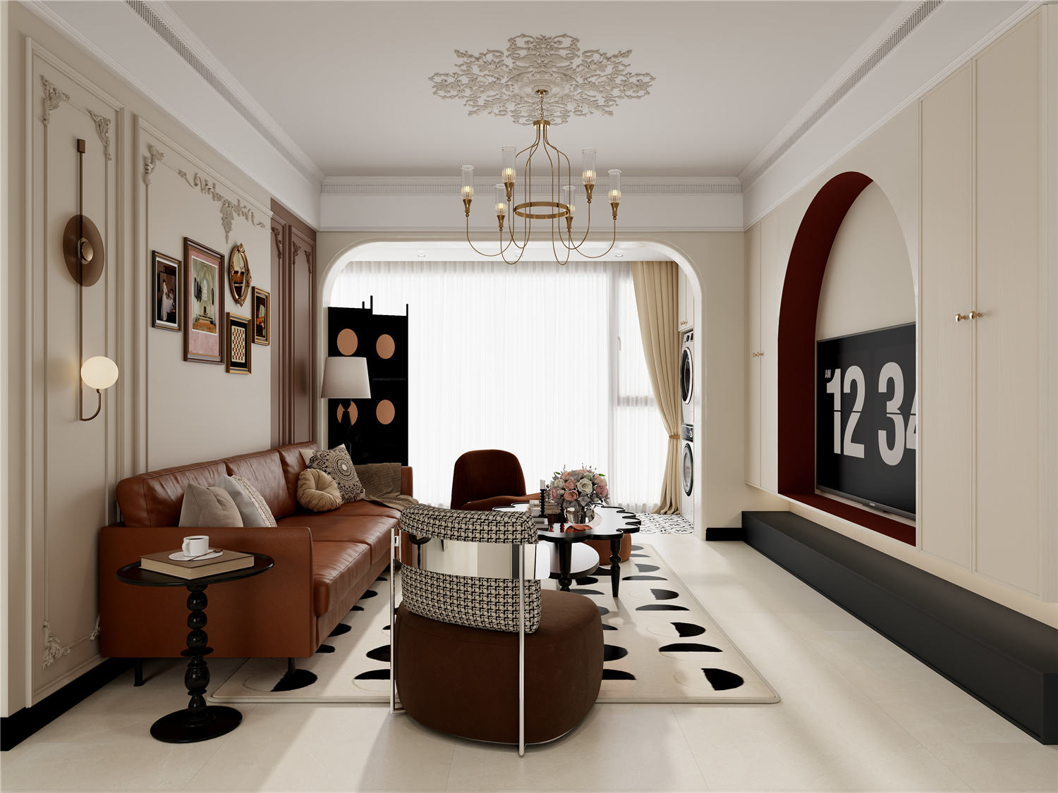 漢口澎拜城裝修,法式復古風格