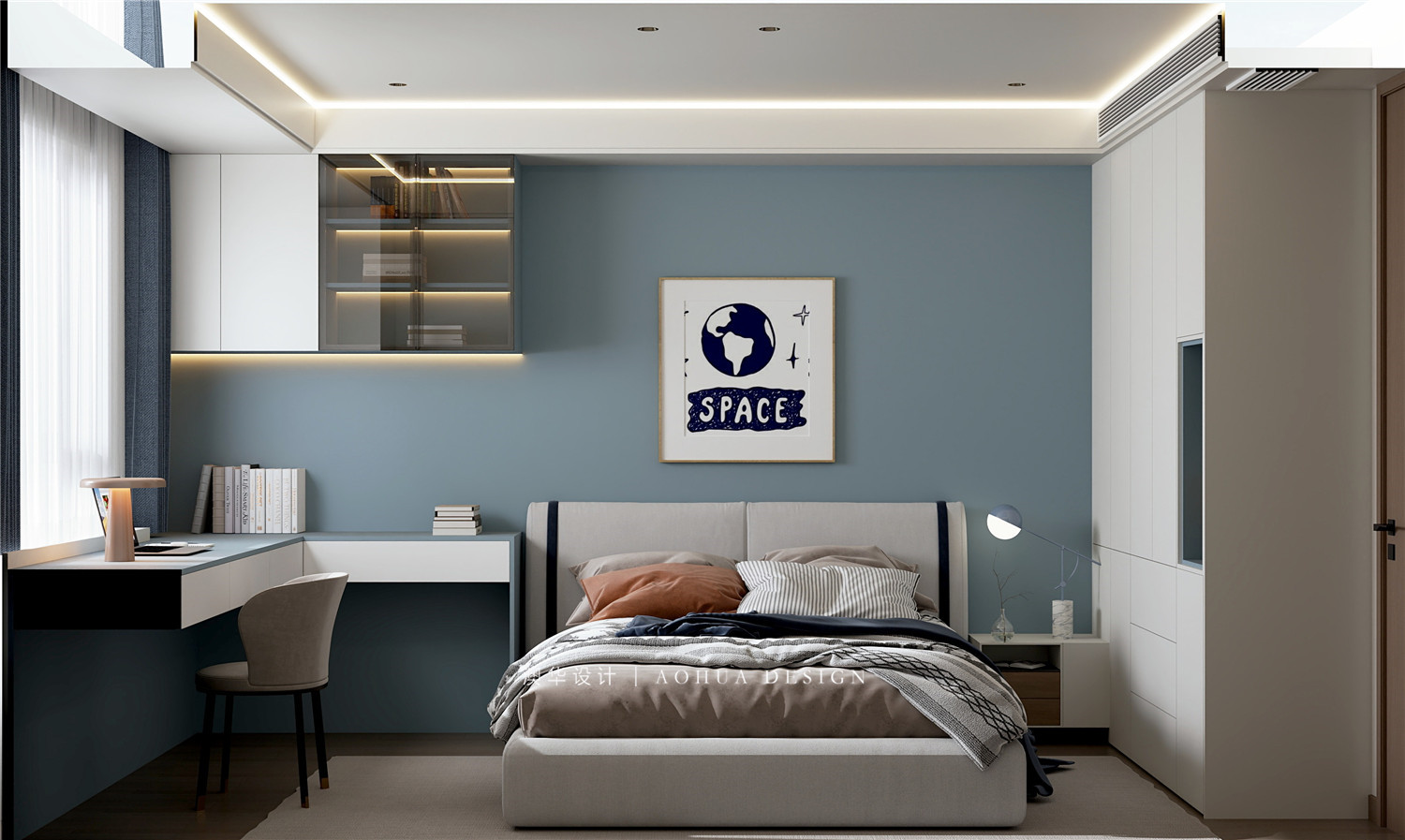 美聯(lián)奧公館裝修,現(xiàn)代風(fēng)格裝修