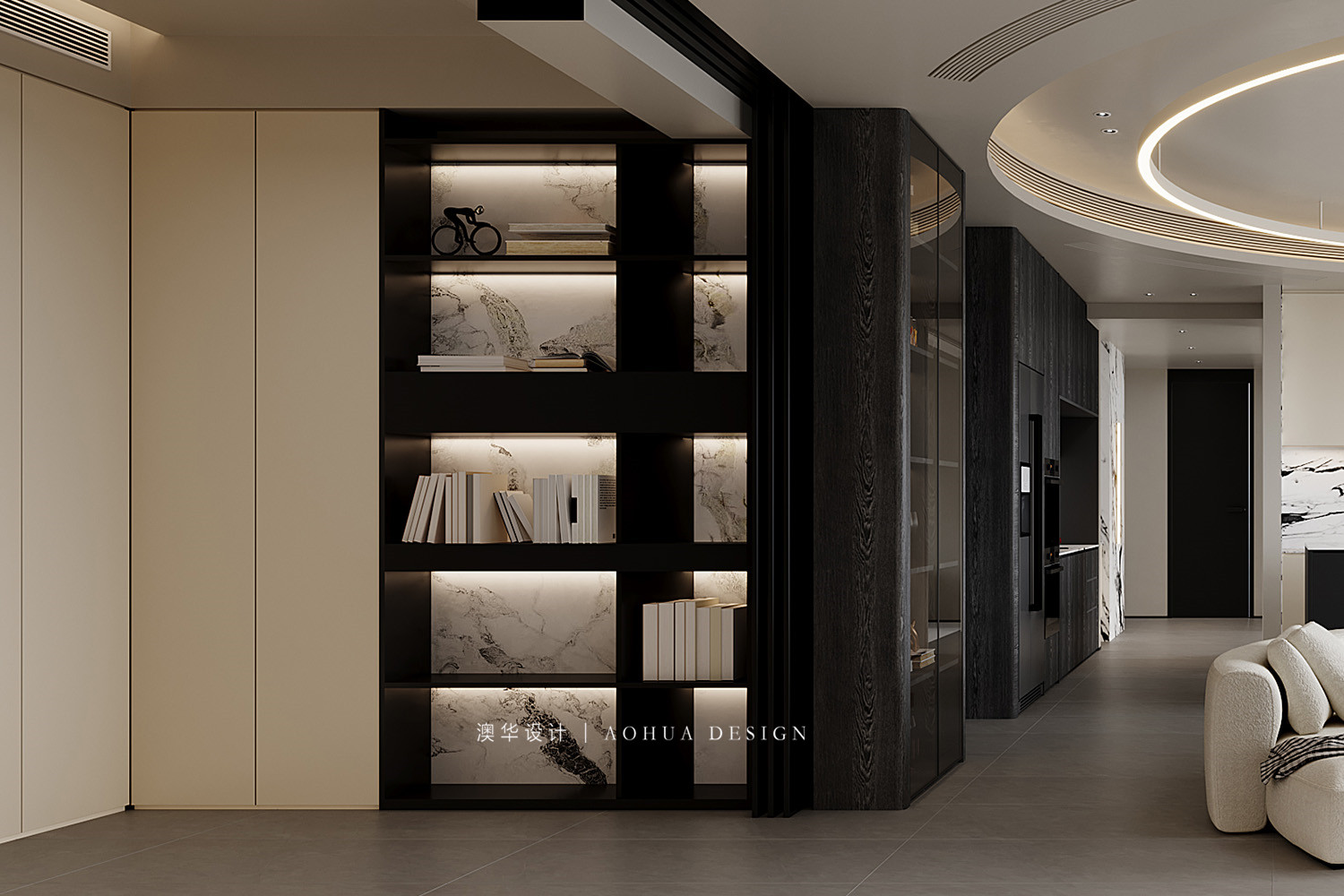 綠地海珀濱江裝修,大平層裝修