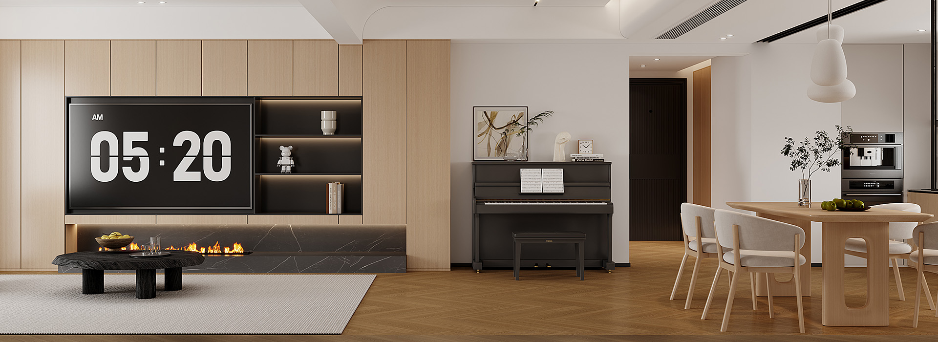 三陽(yáng)金城裝修,原木風(fēng)裝修