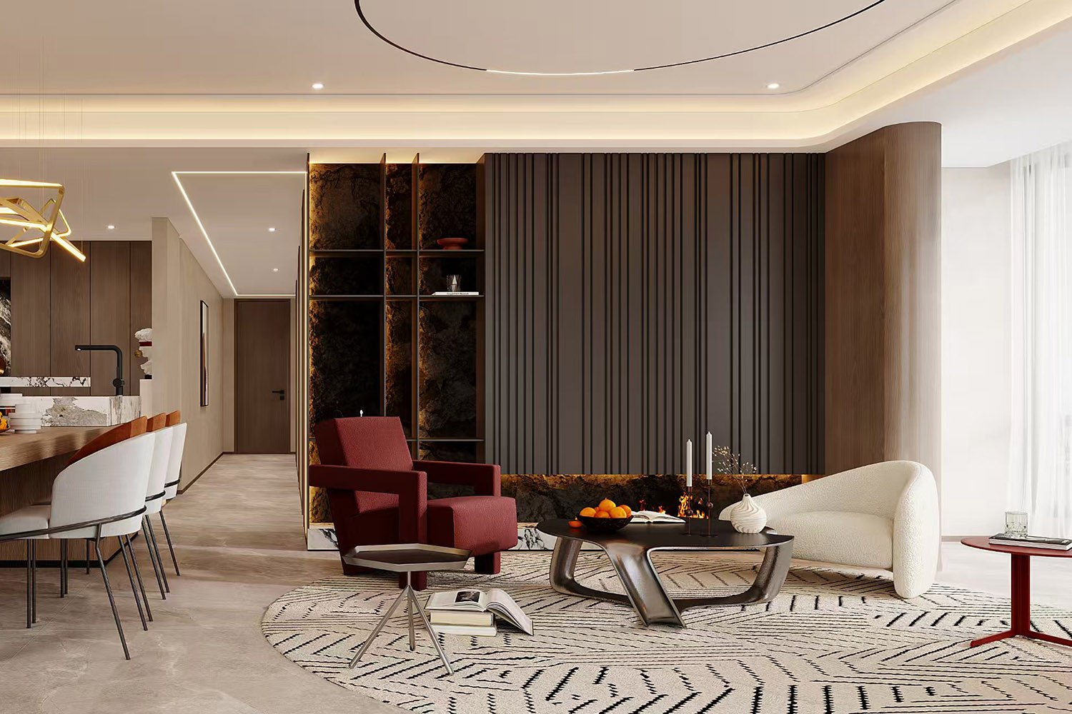 城投聯(lián)投譽江南裝修,意式輕奢風格