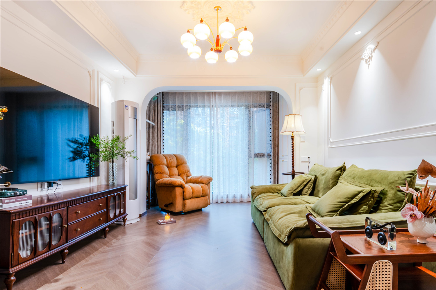 武漢天地御江苑裝修,法式風格