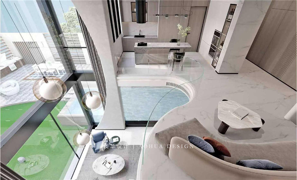 聯投花山郡裝修,武漢別墅裝修