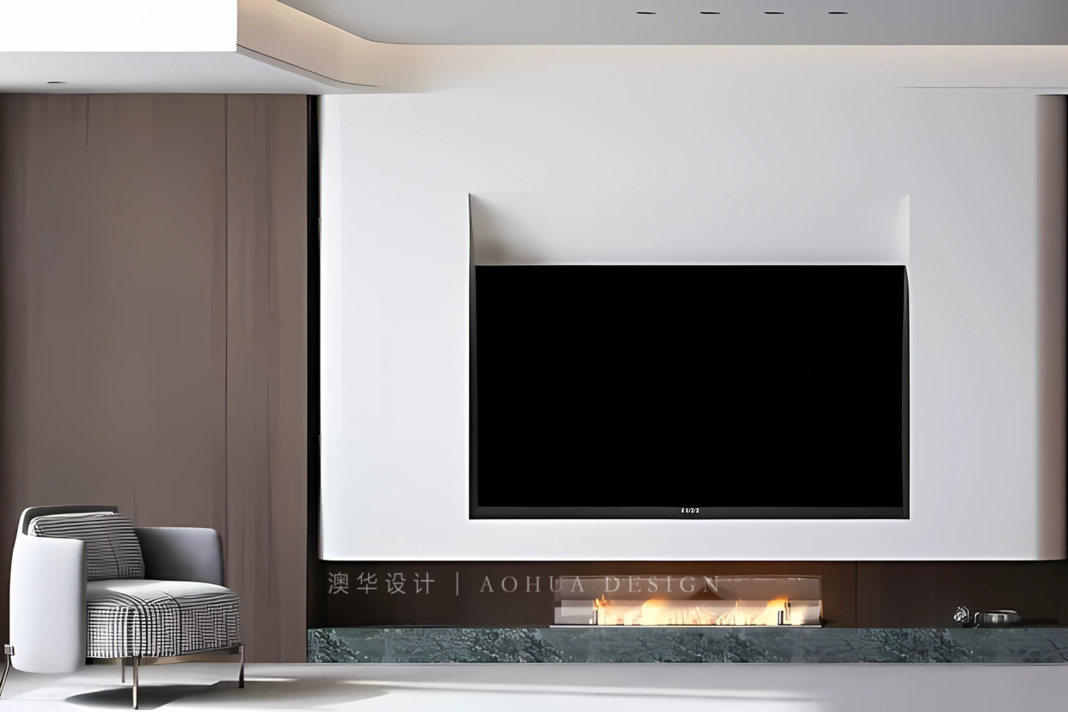 武漢潤府裝修,意式輕奢風格