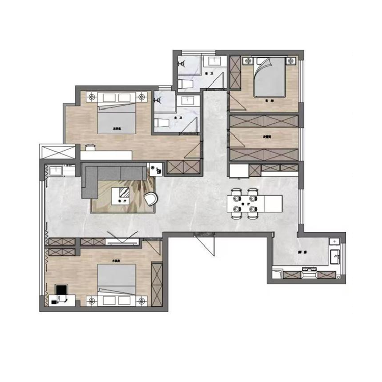 融創(chuàng)玖璽臺(tái)140㎡ 融創(chuàng)玖璽臺(tái)140㎡