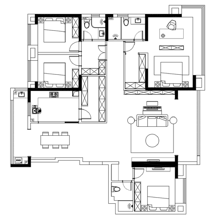 城投聯(lián)投江南岸235㎡ 城投聯(lián)投江南岸235㎡