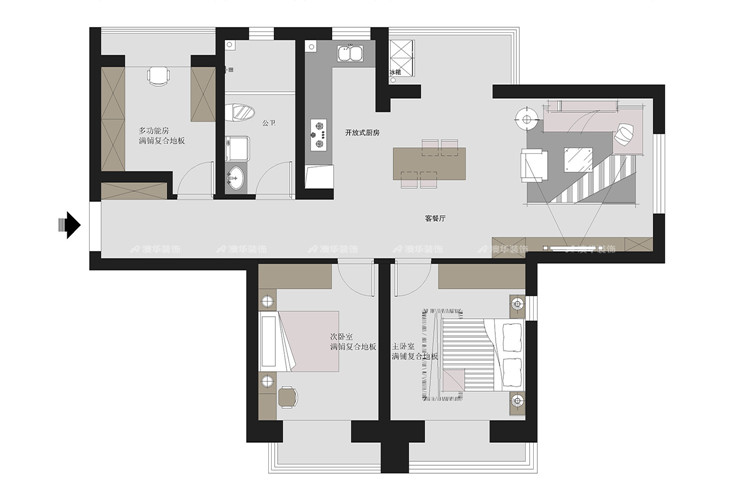 融創和平中心106㎡