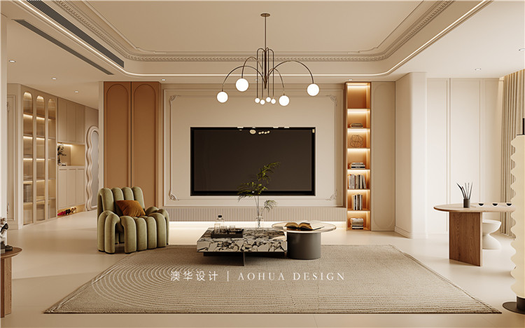 華發外灘首府190㎡輕法式 華發外灘首府190㎡輕法式