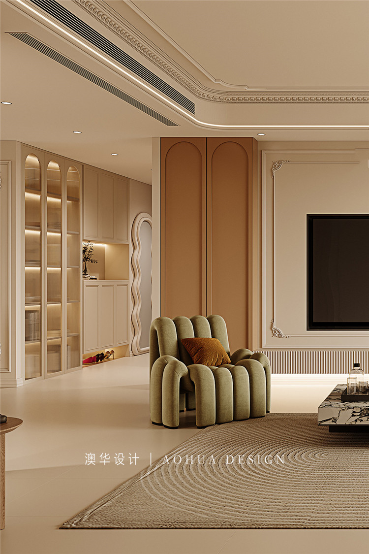 華發外灘首府190㎡輕法式 華發外灘首府190㎡輕法式