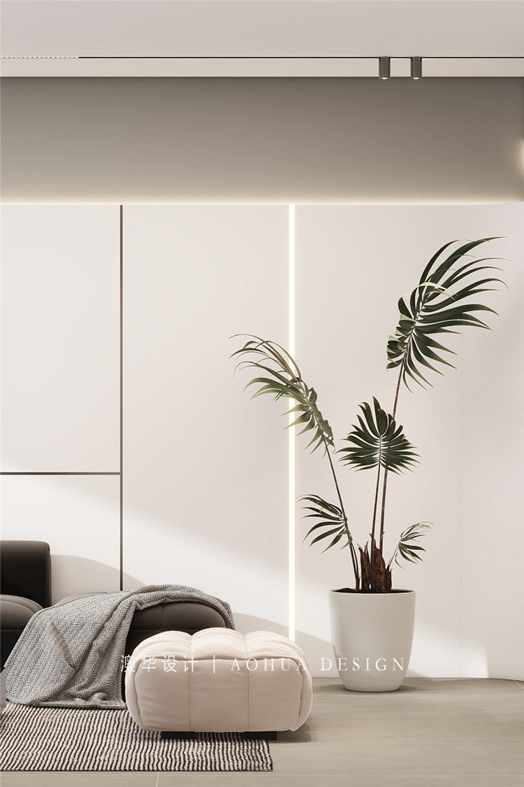 城市大廈130㎡現代黑白灰 城市大廈130㎡現代黑白灰